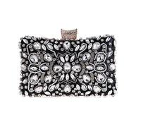 KXQYIKYI Bag female handmade Europe and the United States celebrity dinner bag ladies clutch heavy beading small square bag