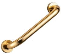 KXQYIKYI Bath Handle Towel Rail Safety Handle Space Aluminum Bathroom Tub Handrail Grab Toilet Shower Bathe Straight Support Towel Rack (Color : Gold 30cm)