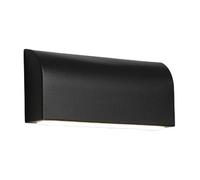 KXQYIKYI - bedside lamp, metal wall sconce with acrylic shade, black single head wall washer, 10w led sconces, simple decorative lighting fixtures compatible with bedroom, hallway,led wall light