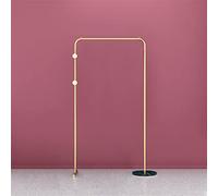 KXQYIKYI Coat Rack, Hanger Rack Floor Coat Rack Wrought Iron Bedroom Hallway Hanger Home Dressing Room Floor Coat Racks Simple Hotel Living Room Clothes Rack Tree Stand (Color : Black 80cm)