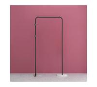 KXQYIKYI Coat Rack, Hanger Rack Floor Coat Rack Wrought Iron Bedroom Hallway Hanger Home Dressing Room Floor Coat Racks Simple Hotel Living Room Clothes Rack Tree Stand (Color : Black 80cm)