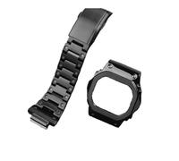 KXQYIKYI Fit for 3229 DW5600 mod kit GSHOCK small block GW5610 DW-5600 GW-B5600 metal strap+case precision steel simple solid color sex
