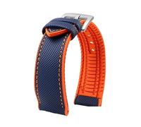 KXQYIKYI Fit For Longines Seiko water ghost Hamilton series nylon rubber Bottom watch strap 20mm 22mm 23 Strap Men soft Waterproof Wrist Band