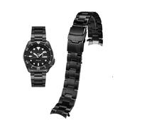 KXQYIKYI Fit for Seiko No.5 Solid Stainless Steel Band 20mm 22mm Men's Sports Strap SKX007 SKX009 SRPD63K1 SKX175 Jubilee Curved End Bracelet