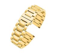 KXQYIKYI Fit For Seiko Timex Citizen Curved End Stainless Steel Strap Men 20mm 22mm Metal Watchband Watch Chain Bracelet