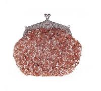 KXQYIKYI Hand Carry Beaded Embroidery Vintage Evening Party Bag Sequins Clutch Women's With Cheongsam