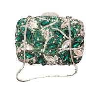 KXQYIKYI Hand-made Rhinestone Dinner Bag Party Diamond Hand Bag Full Of Diamonds Women's Bag