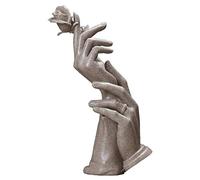 KXQYIKYI HongLianRiven Sculpture Tabletop Statue Sandstone Resin Sculpture Statue Wedding Gift Home Accessories Ornaments Living Room Wine Cabinet Decoration Accessories Crafts Figurines