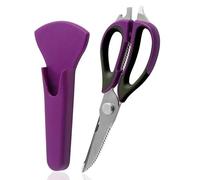 KXQYIKYI Kitchen Scissors, Kitchen Scissors Multi-Purpose Stainless Steel Shears with Magnetic Holder for Chicken Meat Vegetable Fish Herb Poultry Seafood