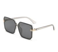 KXQYIKYI Large Frame Square Metal Men Sunglasses Luxury Women Sun Glasses Shades Female Driving Eyewear