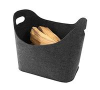 KXQYIKYI Log Carrier for Firewood 1pc Felt Bag Firewood Fireplace Wood Felt Bag Basket Fire Wood Pocket Firewood Basket Newspaper Stalls Basket for Shopping Firewood Holder (Color : Brass)