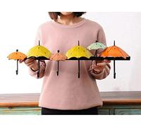 KXQYIKYI Porch Decor Rack Creative Umbrella Stand, Wall Mount, 6 Hooks, Decorative Stands, Kitchen Storage Rack, Multifunctional Umbrella Holder Free Standing