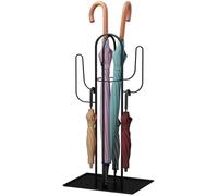 KXQYIKYI Porch Decor Rack Freestanding Umbrella Stand with Drip Tray, Humanized Design, Creative Cactus Metal Umbrella Rack, Home/Office Decoration Free Standing