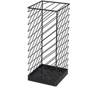 KXQYIKYI Porch Decor Rack Metal Umbrella Stand, Minimalist Square Iron Umbrella Holder, Marble Bottom, Office/Lobby Storage Rack, Solid Durable Free Standing