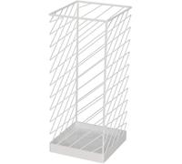 KXQYIKYI Porch Decor Rack Metal Umbrella Stand, Minimalist Square Iron Umbrella Holder, Marble Bottom, Office/Lobby Storage Rack, Solid Durable Free Standing