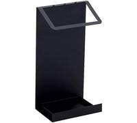 KXQYIKYI Porch Decor Rack Metal Umbrella Stand, Simple Black Office/Corridor Entrance Umbrella Stand Bracket, Umbrella Storage Rack/Rain Bucket Free Standing