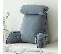 KXQYIKYI Reading pillows Bedside Sofa Pillow Backrest,Large Adult Bed Rest Pillows Back Support,Unmatched Support Bed Rest Sit Up Pillow Support While Reading Watching TV(Emerald Green)