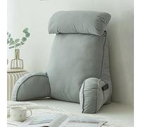 KXQYIKYI Reading pillows Bedside Sofa Pillow Backrest,Large Adult Bed Rest Pillows Back Support,Unmatched Support Bed Rest Sit Up Pillow Support While Reading Watching TV(Emerald Green)