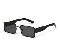 KXQYIKYI Retro Women Square Sunglasses Fashion Men Metal Sun Glasses Classic Vintage UV400 Outdoor Shadow