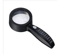 KXQYIKYI Screen Magnifier Magnifier.HD Handheld Reading and Learning Light Magnifying Glass Jewelry Magnifying Glass Magnifier with LED Light Double The Comfort