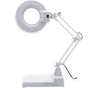 KXQYIKYI Screen Magnifier Read LED lamp Electronics Mobile Computer Maintenance and Inspection with a Magnifying Glass for The Elderly 5X10X15X20X Magnifier with LED Light Double The com