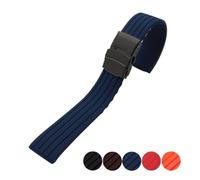 KXQYIKYI Silicone Rubber Watch Strap 20mm 18mm 24mm Fit for Armani Fit for Omega Fit for Rolex Fit for Fit for Fit for Citizen Fit for Seiko Soft Watch band