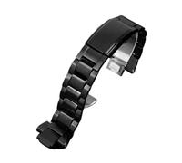 KXQYIKYI Solid Stainless Fine Steel Watchband Suitable Fit for Watch G-SHOCK Steel Heart GST-B400 Series Sports Men's Wristband Strap