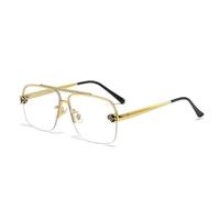 KXQYIKYI Square Rimless Sunglasses Men Luxury Oversized Frameless Retro Sun Glasses For Male Shield Eyewear UV400