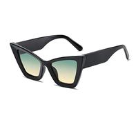 KXQYIKYI Suitable for women Oversized Cat Eye Sunglasses UV400