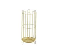 KXQYIKYI Umbrella Rack Stand, Black Metal Round Mesh Umbrella Holder, Metal Cane Stand for Walking Sticks Cane Entryway Home Office Umbrellas Storage (Black 51.5cm)