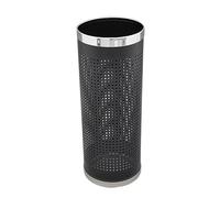 KXQYIKYI umbrella stand for hallway Metal Round Umbrella Stand Rack, Freestanding Umbrella Bins Bucket Cane Holder for Umbrella, Cane, Walking Stick, Wrapping Paper, Entryway, Home, Hotel, Office umb