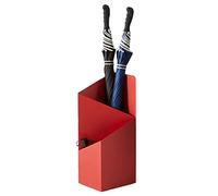 KXQYIKYI Umbrella Stand Holder Home Office Umbrella Stand, 2 Tier Floor Standing Umbrella Holder with Removable Drip Tray, Decorative Umbrella Rack for Canes Ski Poles (Gold Q)