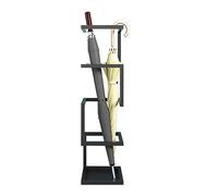 KXQYIKYI Umbrella Stands Metal Umbrella Stand Umbrella Racks Entryway Space Saving Umbrella Holder For Front Door Storage Canes Walking Sticks Porch (Blanc Q)