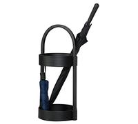 KXQYIKYI Umbrella Stands,Umbrella Holder Metal Umbrella Stand with 4 Hooks Umbrella Holder Rack Wrought Iron Umbrella Bucket for Home Office Hostel Umbrella Rack/Bronze+Black/33 * 69Cm (Black+bronze