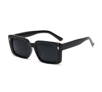 KXQYIKYI Vintage Rivet Square Sunglasses Woman Personality Sun Glasses Female Fashion Orange Retro