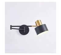 KXQYIKYI Wall Lamp Adjustable Long Arm, Indoor E27 Wall Sconces Lighting Fixtures Industrial Vintage Wall Washers Swing Arms Folding Wall Light for Bathroom Living Room Bedroom,F/G (Color : 4)