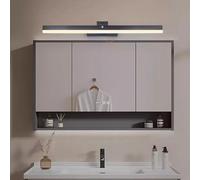 KXQYIKYI Wall Lamp Led Wall Lights Indoor Bathroom Mirror Light Telescopic 180 Rotatable with Motion Sensor Modern Waterproof Shaving for Vanity Hotel Living(Silver Neutral Light,50cm)