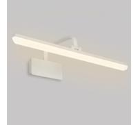 KXQYIKYI Wall Lamp Led Wall Lights Indoor Mirror Front Modern 180 Rotation Sconce Waterproof Bathroom Long Strip Aluminium for Living Room Reading(Copper Neutral Light,53cm)