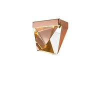 KXQYIKYI Wall Lamp Wall Sconce Wall Lamp PostLuxury Crystal Living Room Corridor Bedroom Bedside Wall Lamp Wall Light (Color : Grey)