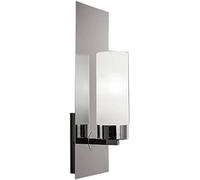 KXQYIKYI Wall Light LED Wall Lamp, European Stainless Steel Wall Sconce Modern Imitation Marble Candle Wall Light Creative Bedside Lighting Reading Decor Lamp, A