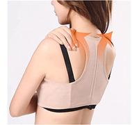 KXQYIKYI Women Magnetic Therapy Corset Back Posture Corrector Magnetic Belt Shoulder Back Support Posture Correction (Color : Skin Color, Size : Large) Tools