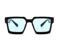 KXQYIKYI Womens Sunglasses Futuristic Hip Cool Party Sunglasses Street Model Square Sunglasses Classic