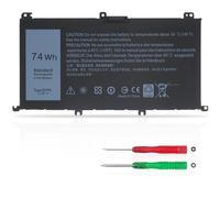 KXRSII 357F9 Laptop Battery for Dell Inspiron 15 Gaming 7559 7557 5577 7567 5576 7566 i7559 i7557 INS15PD-1548B INS15PD-1548R Series 71JF4 P65F P66 5F0001 P57F P57F001 P57F002 P57F003 11.4V 74Wh
