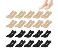 KxrTpx 20Pcs Pop Socks, Invisible Socks, No Show Socks Women, Invisible Ultra Low Cut Liner Non Slip Pop Breathable Tight No Show Shoe For Loafers Flats