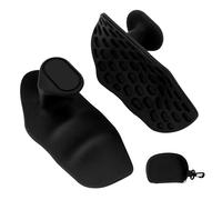 KxrTpx 3 Pcs Gym Hand Grips, Gym Grips Non Slip Silicone Pads for Training and Exercise, Weight Lifting, Dumbbell, Bar Pad Pull Up Grippers for Neutral (1 Pair,1 Pcs Storage Bag)
