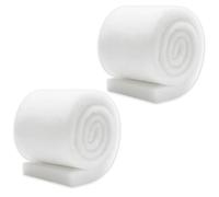 KxrTpx Aquarium Filter Sponge, Sponge Filters for Aquarium, Fish Tank Filter Sponges, Aquarium Filter Media, 1M x 12cm whit 2pcs, Filter Floss, Fish Tank Filter