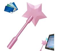 KxrTpx Magic Wand Card Holder, Credit Card Wand for Contactless Payments, Tap to Pay Wand with Secure Storage, 3D Printed Star Design for Everyday Use and Gifting