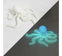 KXWDKJ 3-d Printed Animals 3-d Printed Stuff Octopus 17cm/6.7in for Home Office Executive Desk Decoration (Colorful)