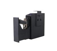 KXWDKJ Biometric Safe Handgun Safe for Nightstand Handgun Lock Box with Fingerprint PIN Code Key Access for Nightstand Bed Desk Wall Dresser