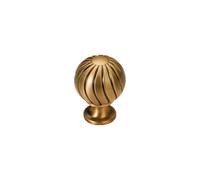 KXWDKJ Cabinet Knobs Vintage Brass Kitchen Cabinet Knobs Single Hole Hot Air Balloon Shape for Wardrobe Store Shoe Wall Cabinet Drawers-5pcs